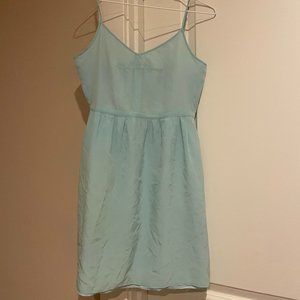 Madewell Silk Cami Mini Dress Size 2 Sleeveless Lined Adjustable Spaghetti Stra